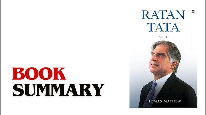 Ratan Tata Biography & Life Lessons | Full Summary of Thomas Mathew’s Book