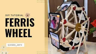 DIY Ferris Wheel Tutorial🎡 | Step by Step | QuinnsArte💕✨