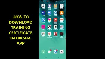 How to download certificate in Diksha APP (Video created by Mr. Pradeep Negi)