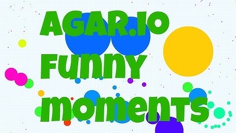 Agar.io Funny Moments Party, Solo Pro Team BOT