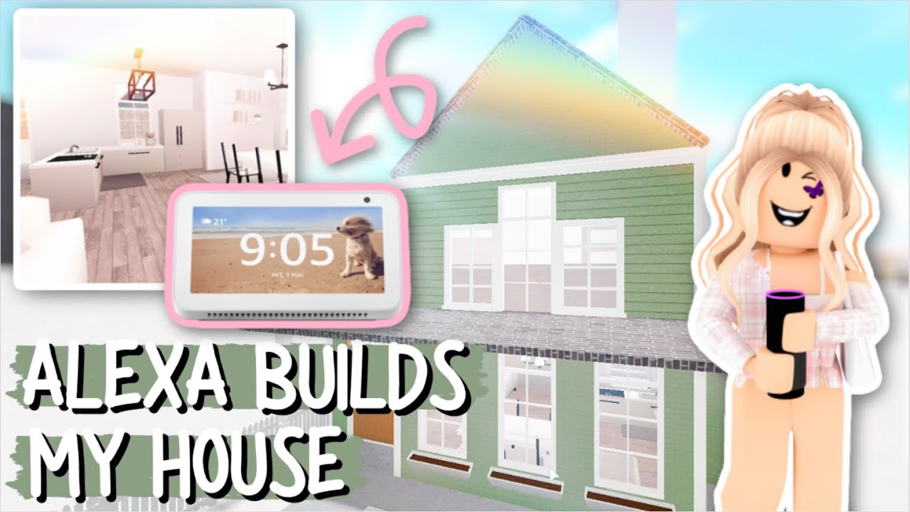 Letting Alexa Choose My Build Amazon Echo Builds My Bloxburg House Roblox Bloxburg Spxrklii Monkey Viral - pictures of bloxburg houses in roblox