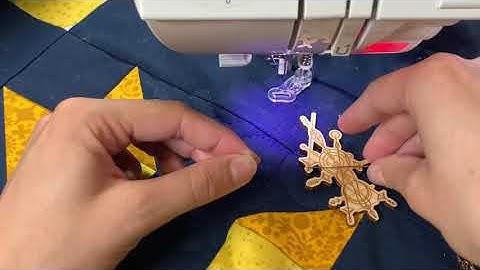 How to Bury Threads When Quilting