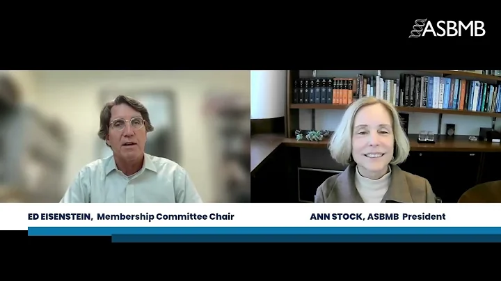 President's Message by Ann Stock: Become an ASBMB ...