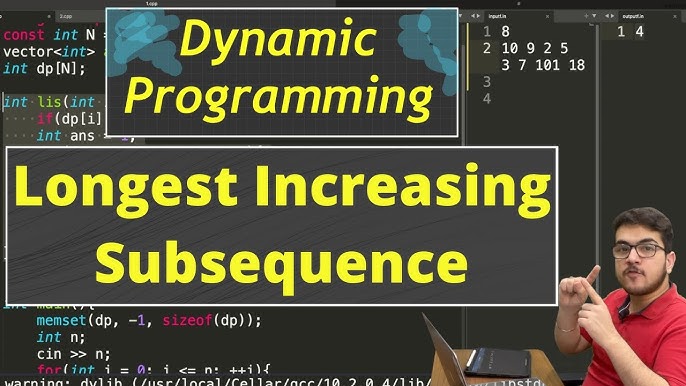 Longest Increasing Subsequence C++1 - Online C++ Compiler