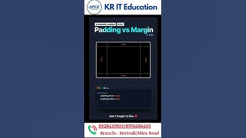Spacing Matters: 📐 Understanding Padding vs. Margin in CSS #shorts #coding #tutorial