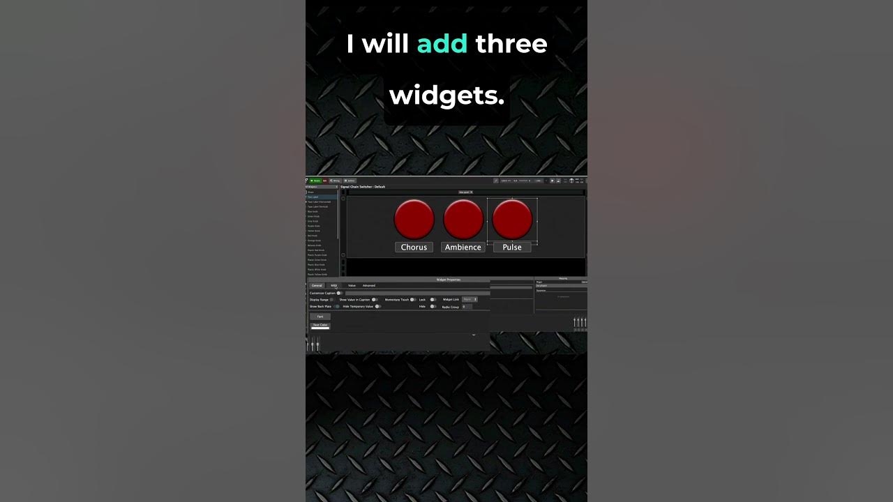 How to use radio buttons in gig performer 4 7 shorts youtube