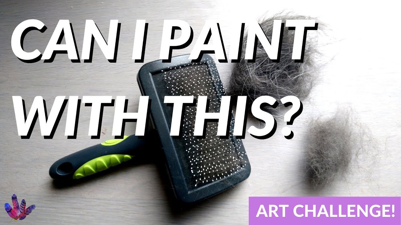 Painting With Brushes Made Out of Dog and Cat Hair YouTube
