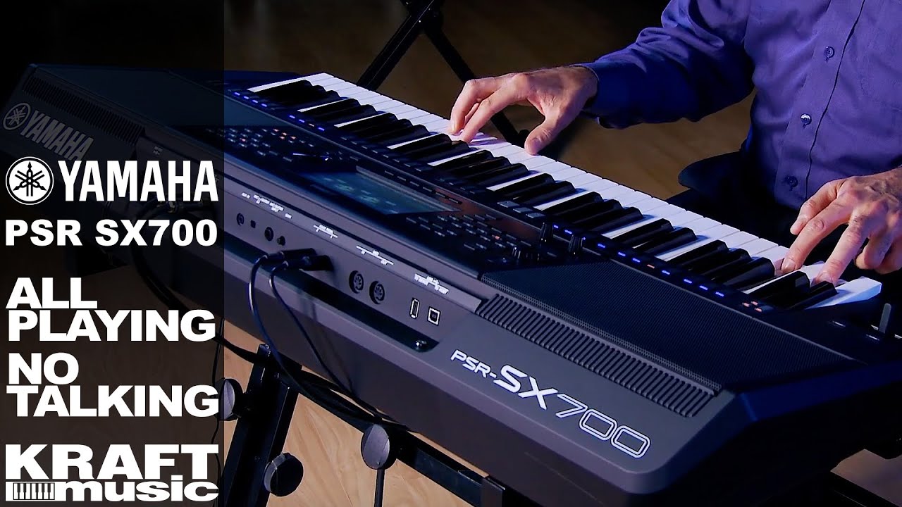 Yamaha PSR SX700 Digital Arranger Workstation Keyboard