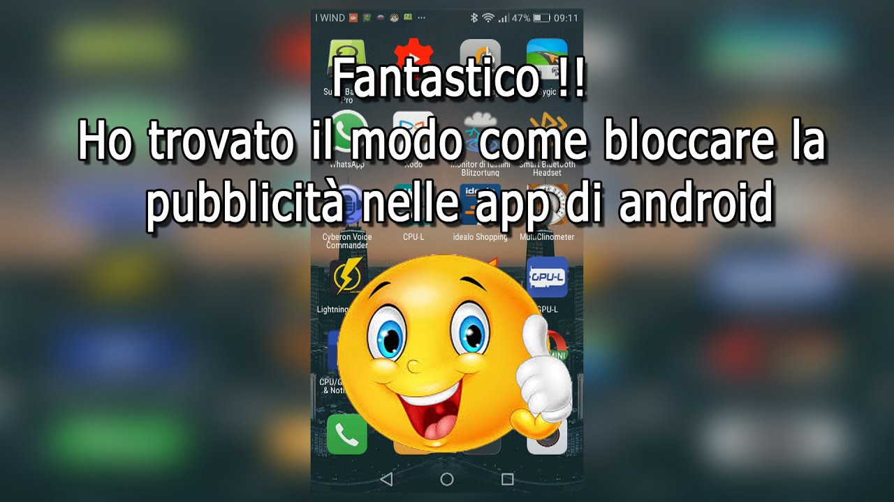 Come Bloccare Le Pubblicità Su Android come bloccare le pubblicità nelle applicazioni android - YouTube