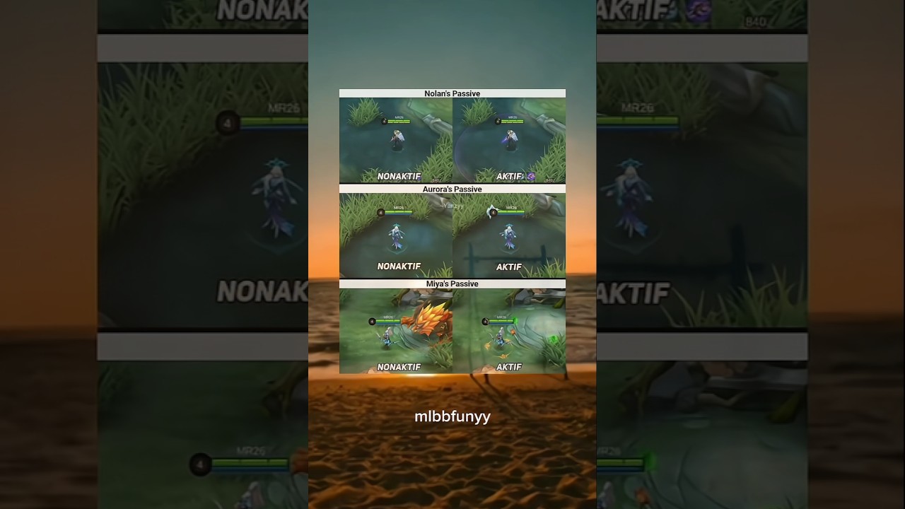 passive Hero mobile legend 🗿 