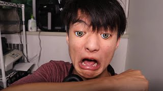 Sneezing with my eyes open