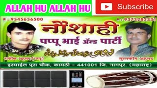 Allah hu allah hu (naushahi pappu qawwal kamptee) new jhankar 2018