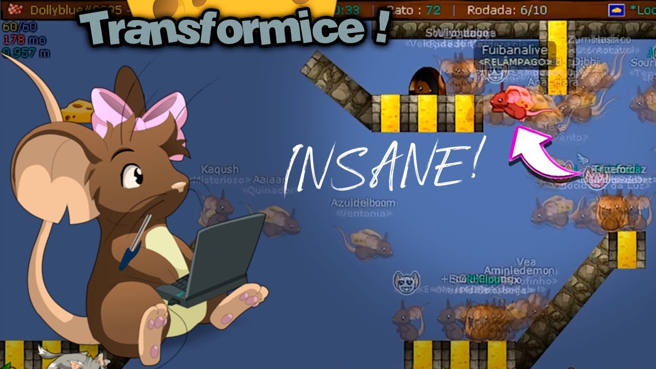 Transformice - GAMEPLAY INSANA RACING!! ‹ Fuibanalive › [60FPS] - YouTube