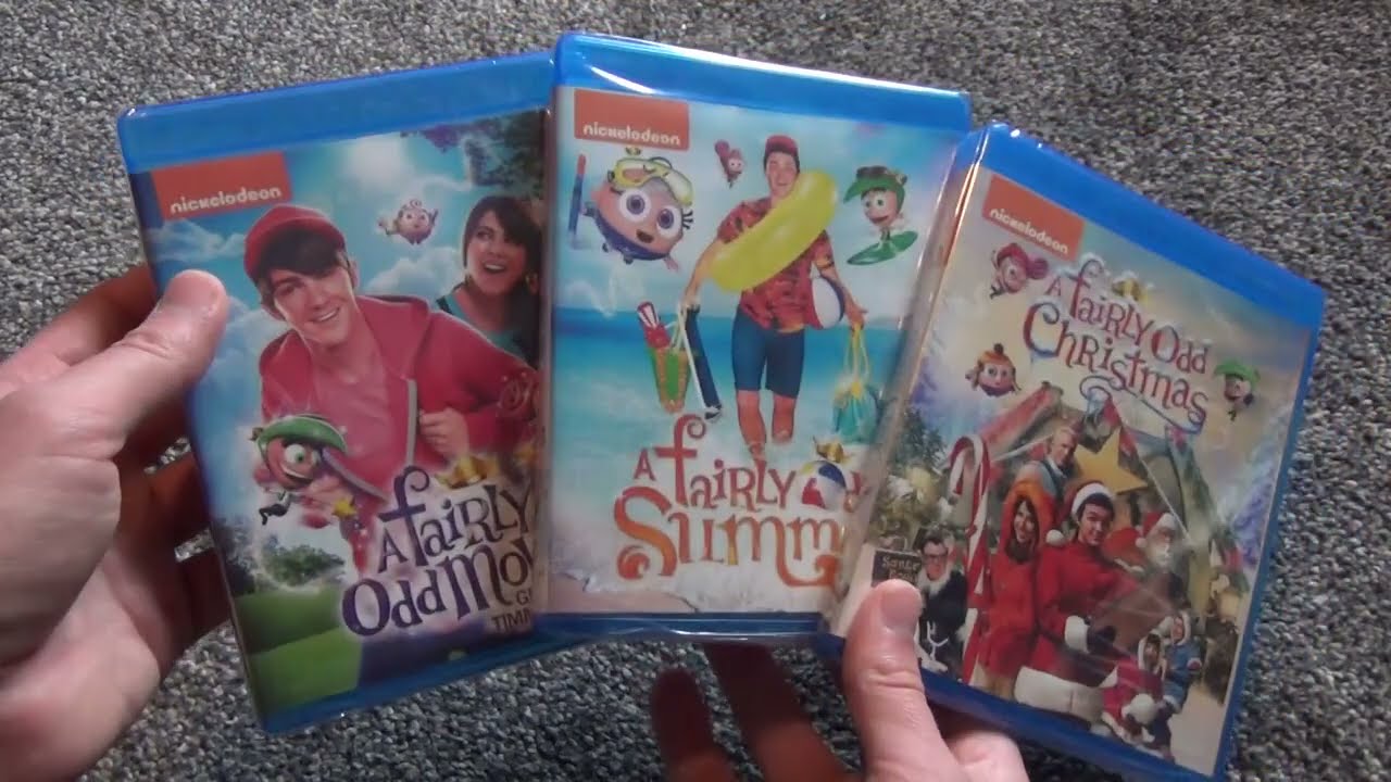 «Волшебные родители» Blu-Ray, тройная распаковка — Лето, Рождество, Взросление, Тимми Тёрнер