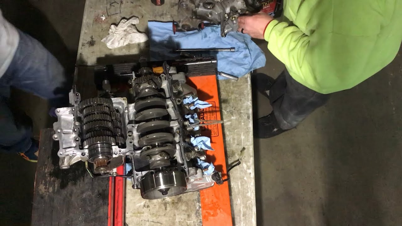 Cbr600rr Transmission Removal YouTube