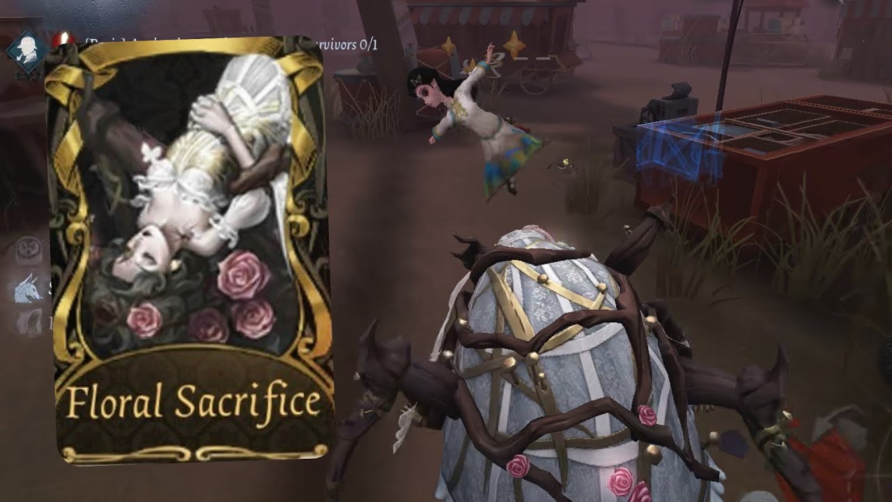 Violetta is so beautiful with her mask off! S-tier skin “Floral Sacrifice” | IdentityV Gameplay