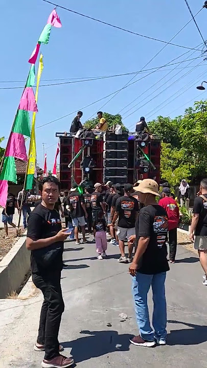 karnaval desa lambangan wetan pajero( team ontran2 ) x Abm audio #dj #abm #karnaval