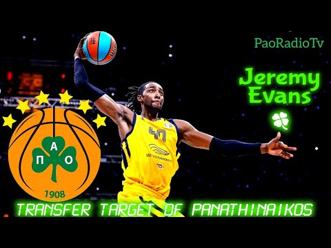 Jeremy Evans (Best Moments) Welcome To Panathinaikos