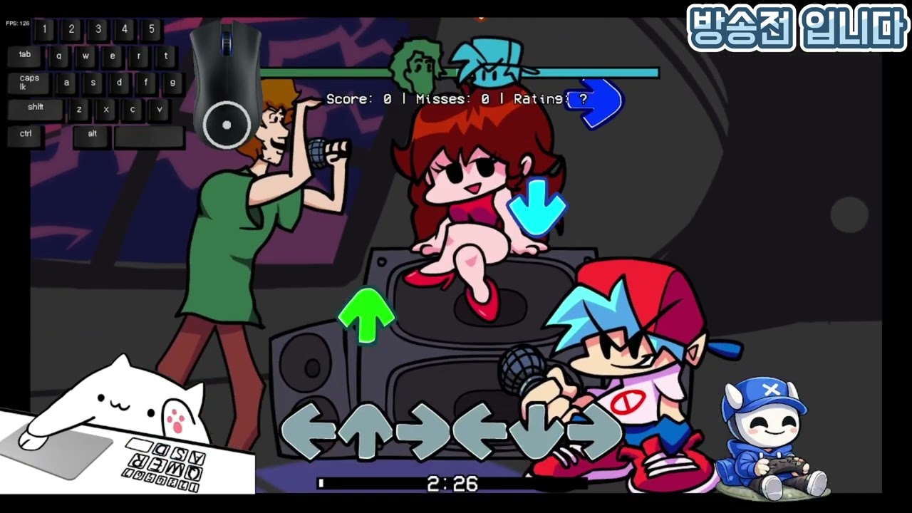 FNF인데 섀기가 너무 어렵다