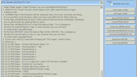 ULTIMA I/O TERMINAL tool program demonstartion read SID803