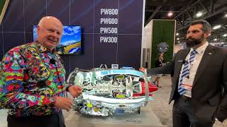 Pratt & Whitney Canada PW500 Turbofan Jet Engine: An Overview at NBAA BACE Las Vegas