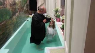 Cortney and Davey's Baptism Easter Sunday 2017