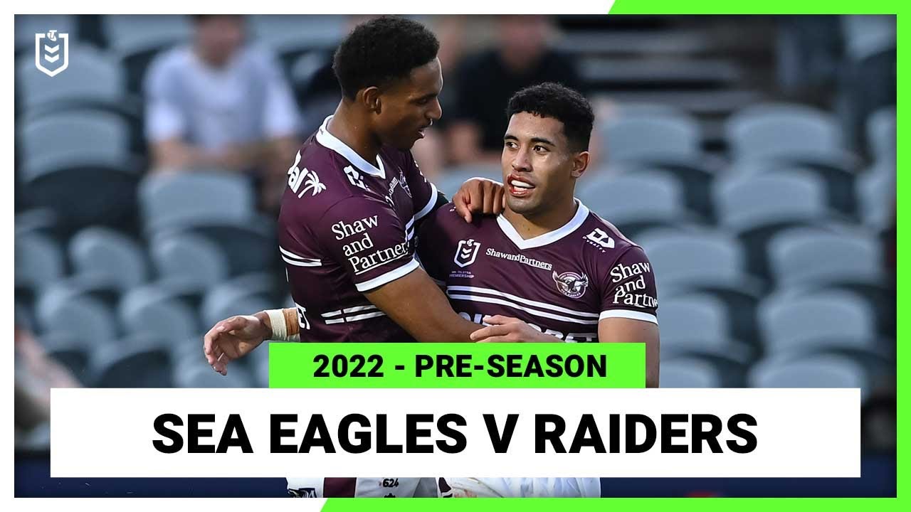 Canberra Raiders v Manly-Warringah Sea Eagles, NRL Round 12, Full Matc  in 2023