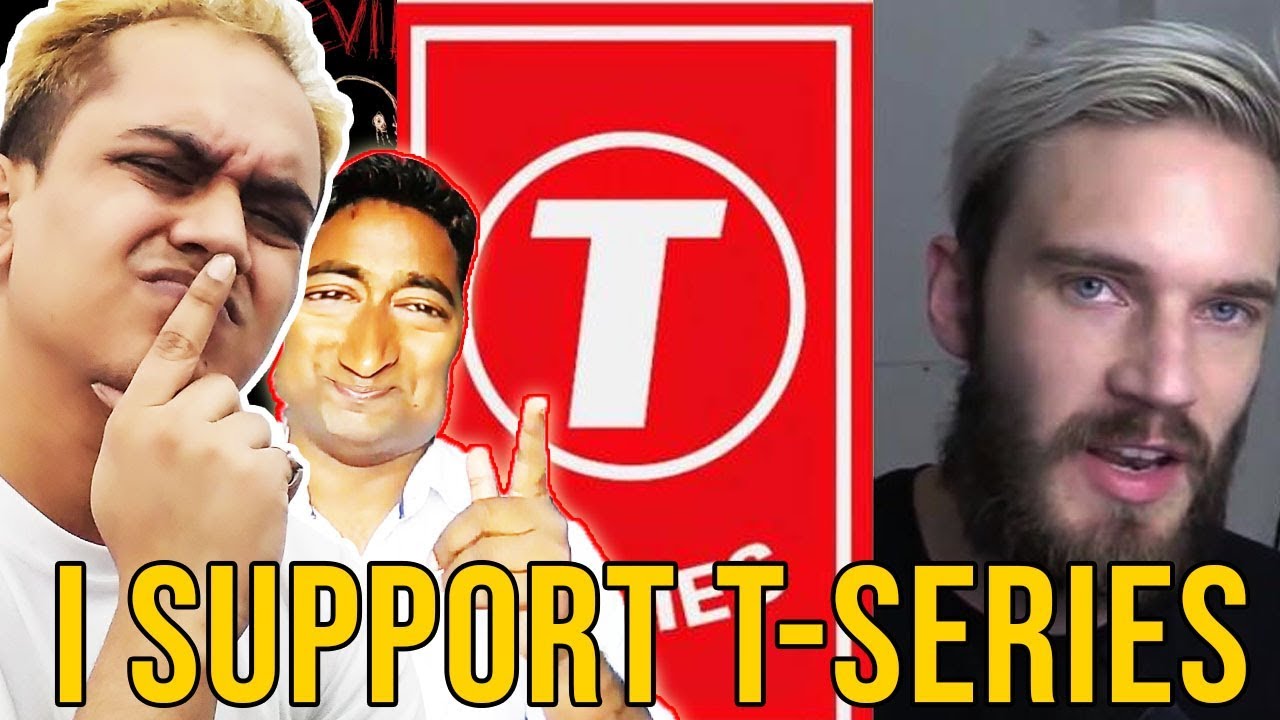 TSERIES, I SUPPORT YOU BECAUSE MY SUPPORT IS SMART (FACTS) - YouTube