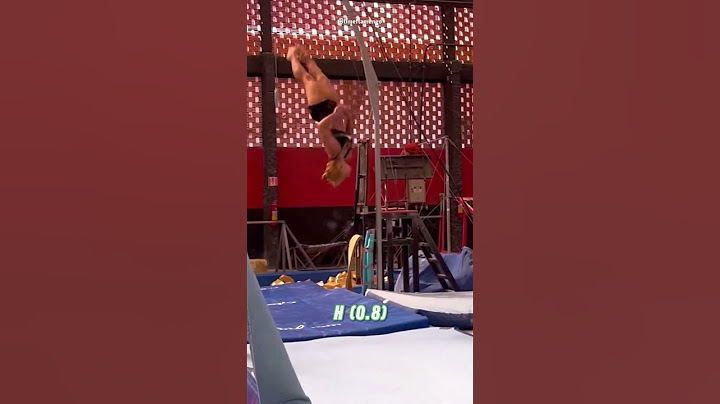 NOVA ACROBACIA da Flávia para Paris 2024! 🔥