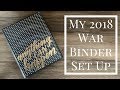 MY 2018 WAR BINDER SET UP | PRAYER JOURNAL + PRAYER ADVICE