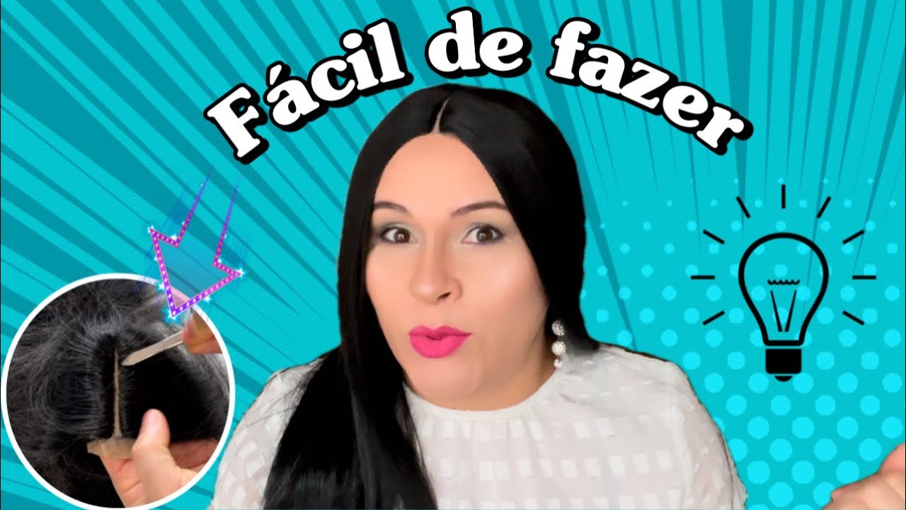 COMO DEIXAR A FRENTE DE UMA PERUCA LACE WIG MAIS NATURAL