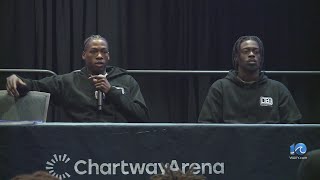DB3 Press conference officially announcing April 4th fight night