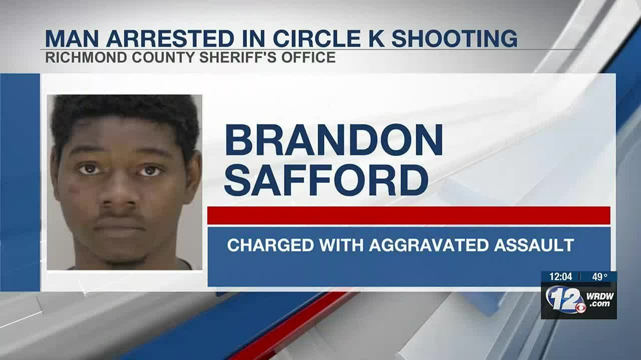 Suspect arrested in shooting outside Augusta Circle K - YouTube