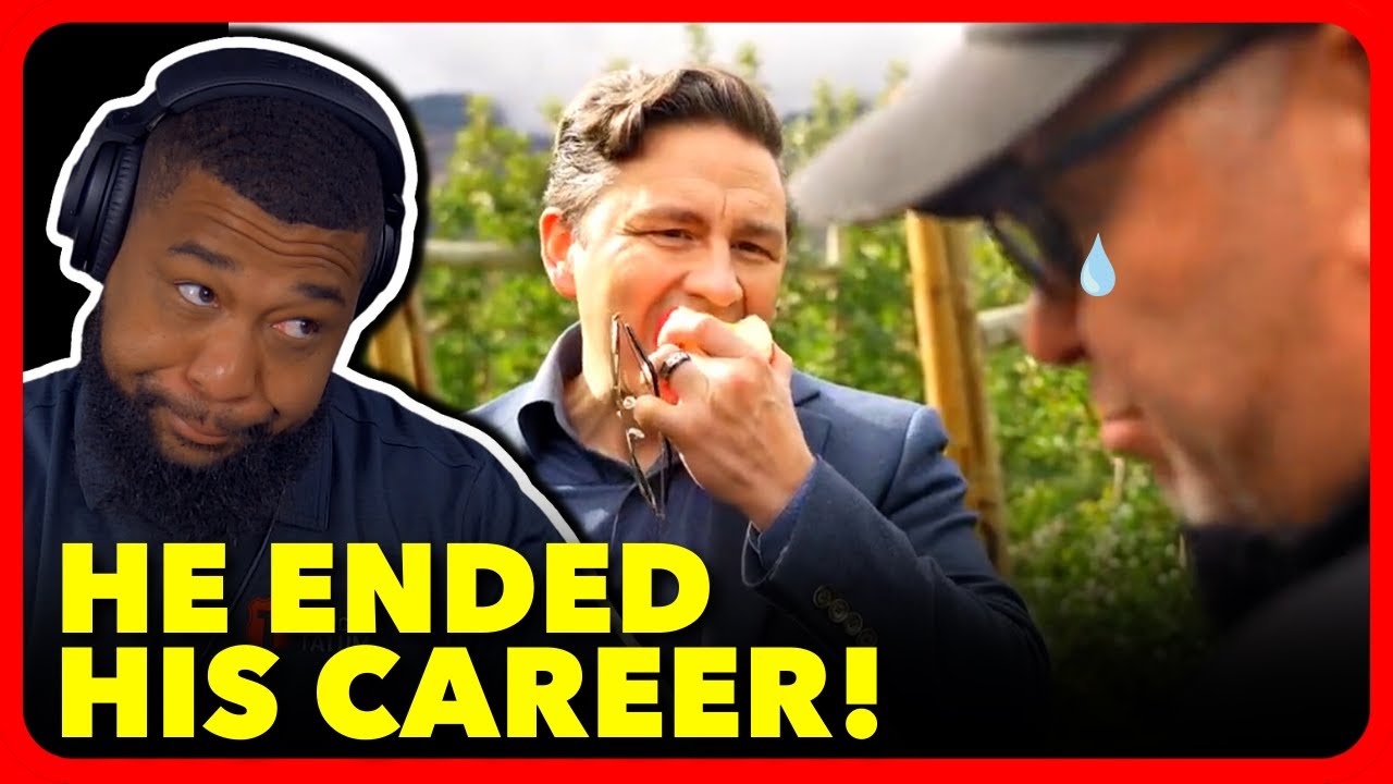 Conservative Candidate ENDS LIBERAL JOURNALIST'S CAREER While Casually Eating Apple