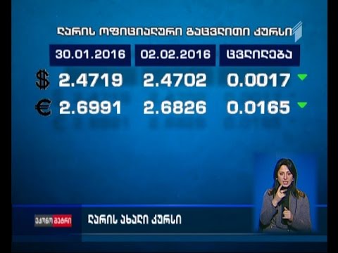 ლარი მცირედით გამყარდა