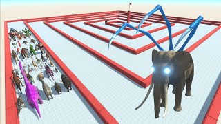 ESCAPE FROM ALIEN ELEPHANT - Animal Revolt Battle Simulator