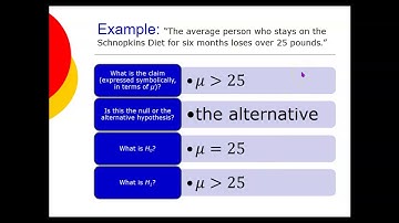 8.1 Steps in Hypothesis Testing part 3