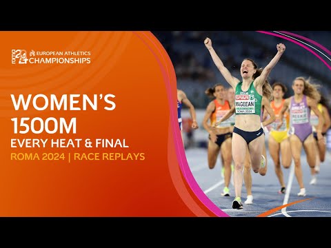 Ireland’s Golden Moment! 🇮🇪 EVERY Heat & Final of the Women’s 1500m | Roma 2024
