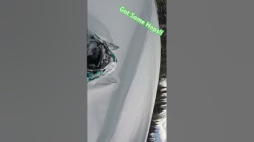 #jump #jumping #snowmobile #snowmachine #fun #automobile #polaris #turbo #boost #stututu #gopro