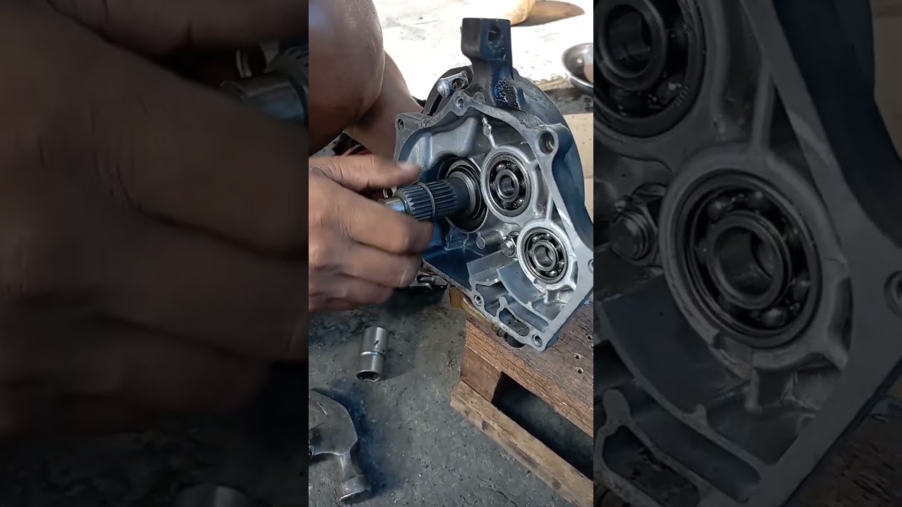 palit oil seal sa transmission gear box mio i 125 @uragonmotorchannel