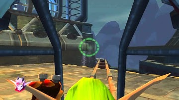 Jak and Daxter HD Collection Walkthrough Part 65 - Blowing Up Airships