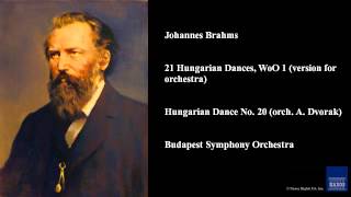 Johannes Brahms, 21 Hungarian Dances, WoO 1 (version for orchestra)