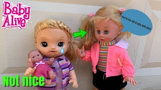 Baby Alive Lulu plays with baby dolls baby alive videos