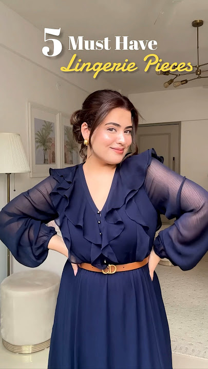 5 Must have Lingerie for every Girl✅