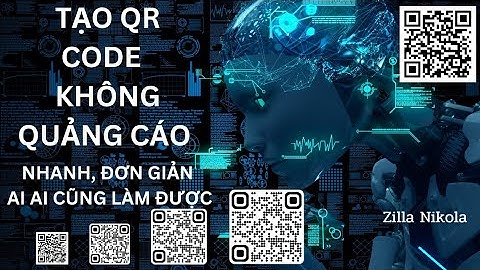 Tạo QR Code Đơn giản. Không quảng cáo