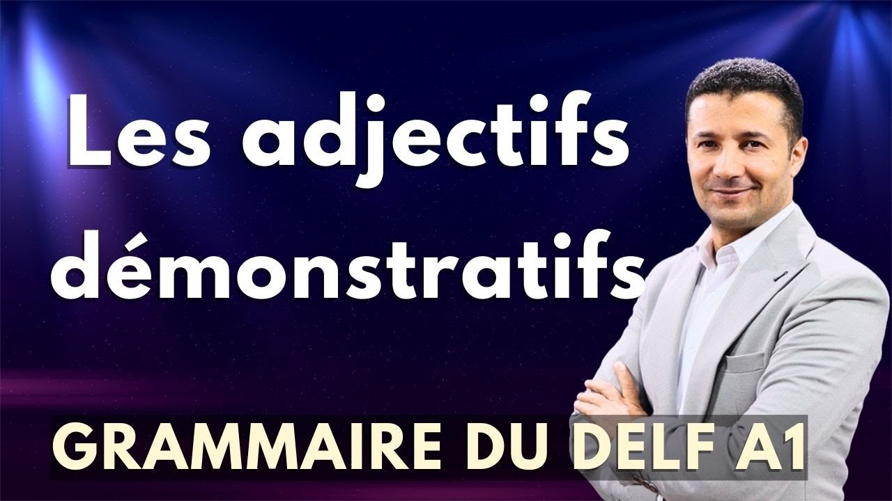 (28) صفات الإشارة - قواعد اللغة الفرنسية Grammaire Delf A1 Les adjectifs démonstratifs