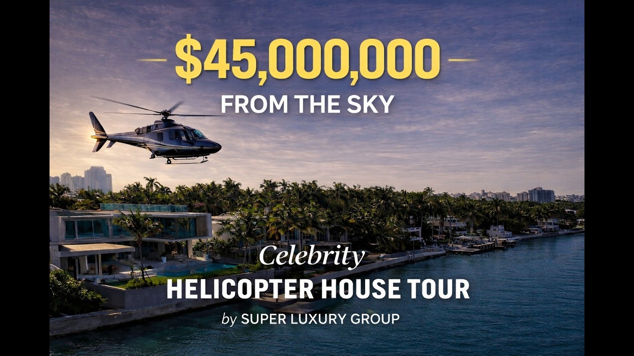 Introducing Helicopter House Tours | $45M Luxury with Kristi Bachan