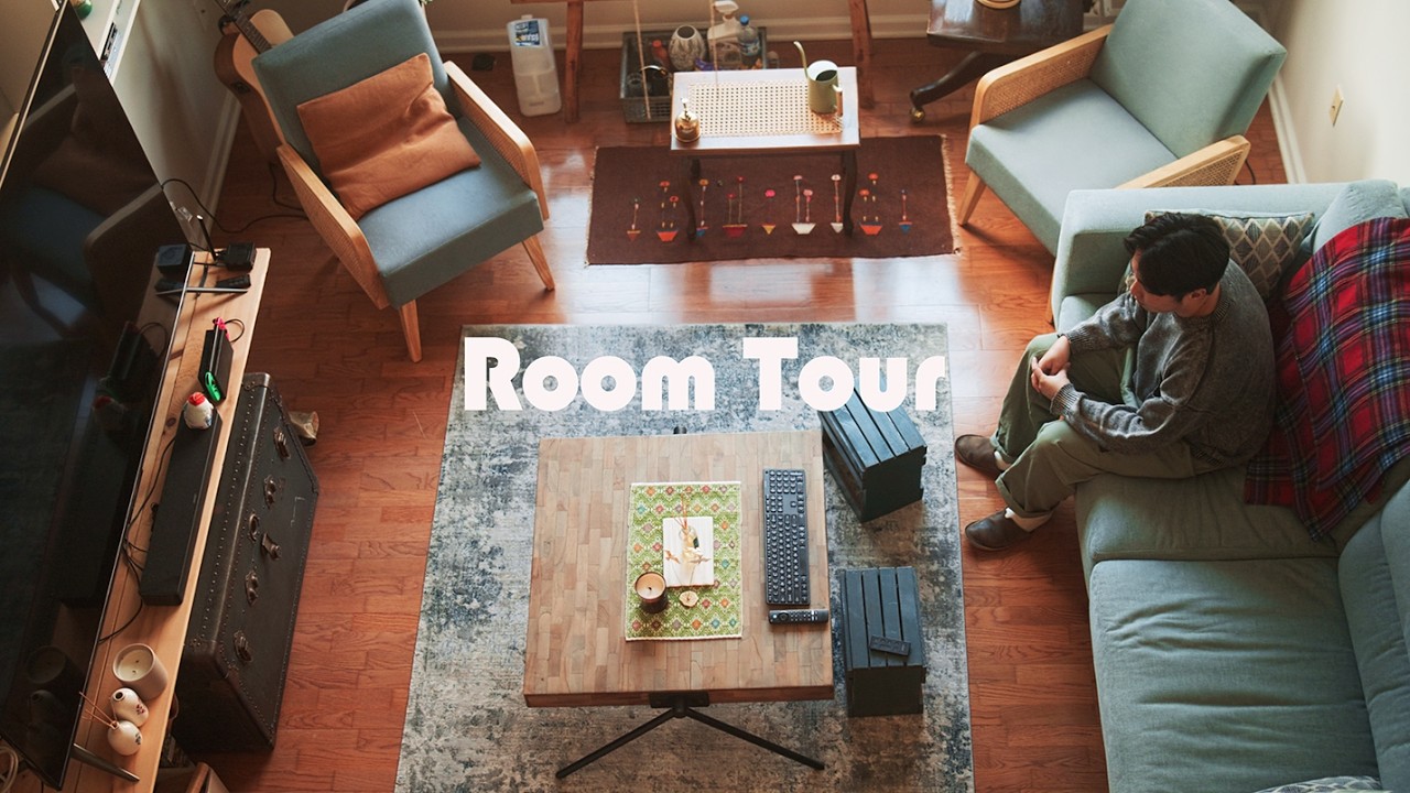 【ルームツアー】アメリカ駐在夫婦の好きなものに囲まれたアパートメント暮らし