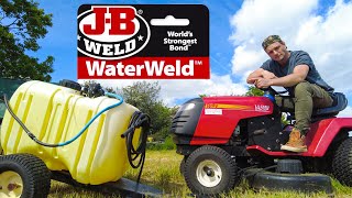 Tank Repair Test: Does JB WaterWeld Work?