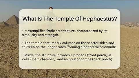 What Is The Temple Of Hephaestus? - Ancient Wonders Revealed